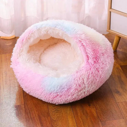 Calming Plush Dog Bed