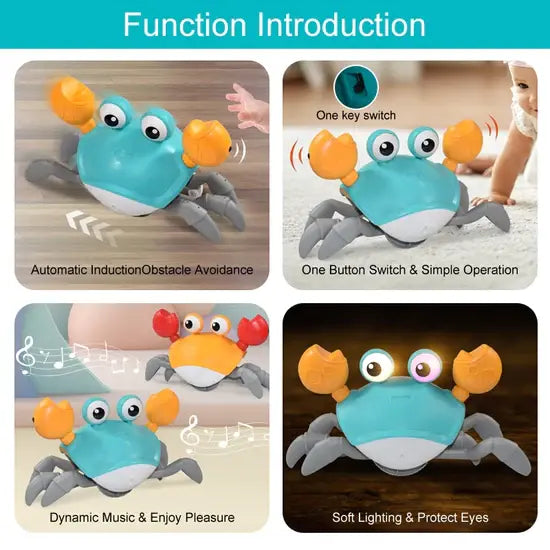 Interactive Crawling Crab